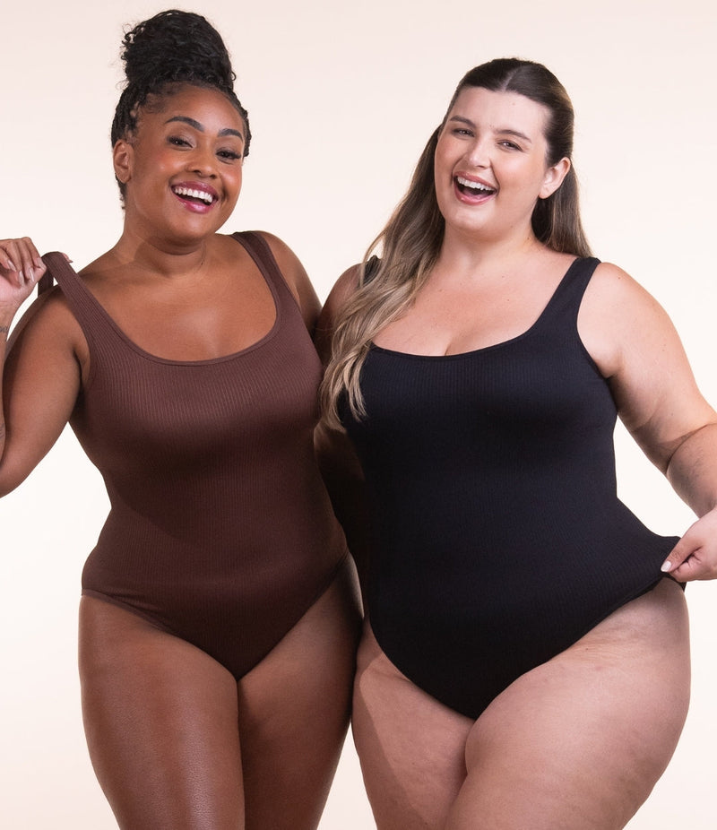 Body Shaper Canelado Modelador - Compre 1 Leve 2: Transforme Sua Silhueta Hoje!