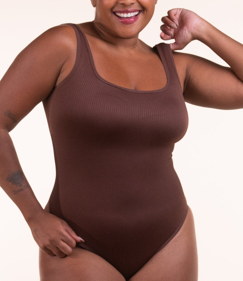 Body Shaper Canelado Modelador - Compre 1 Leve 2: Transforme Sua Silhueta Hoje!