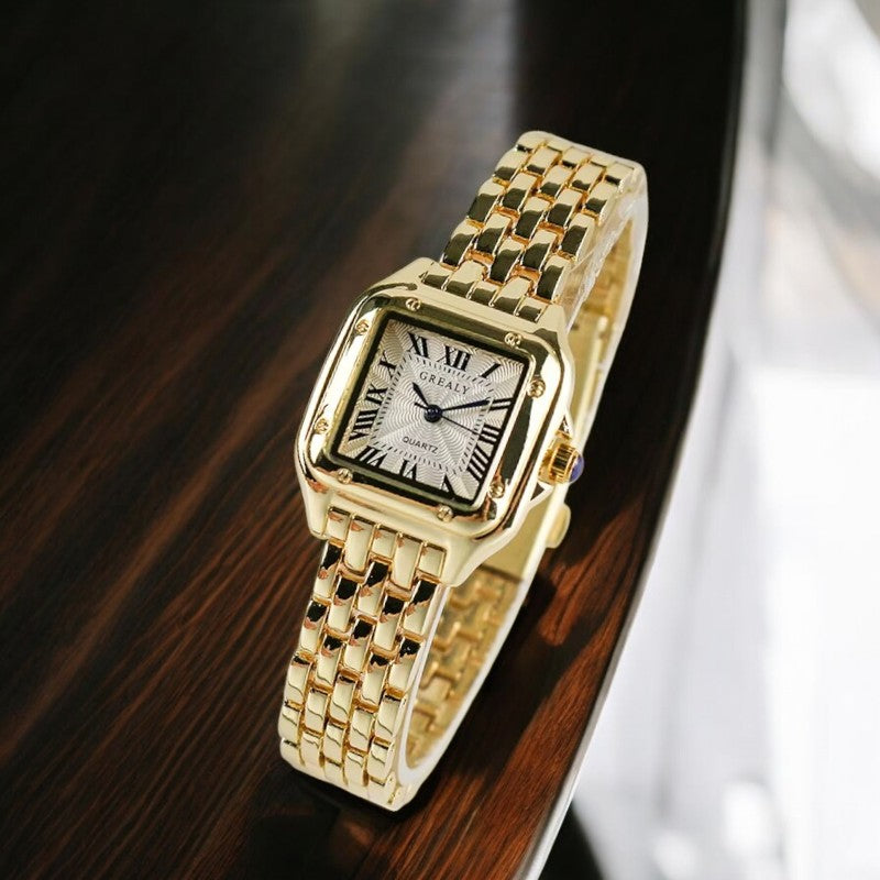 Atlas Vintage Roman Square Dial Watch